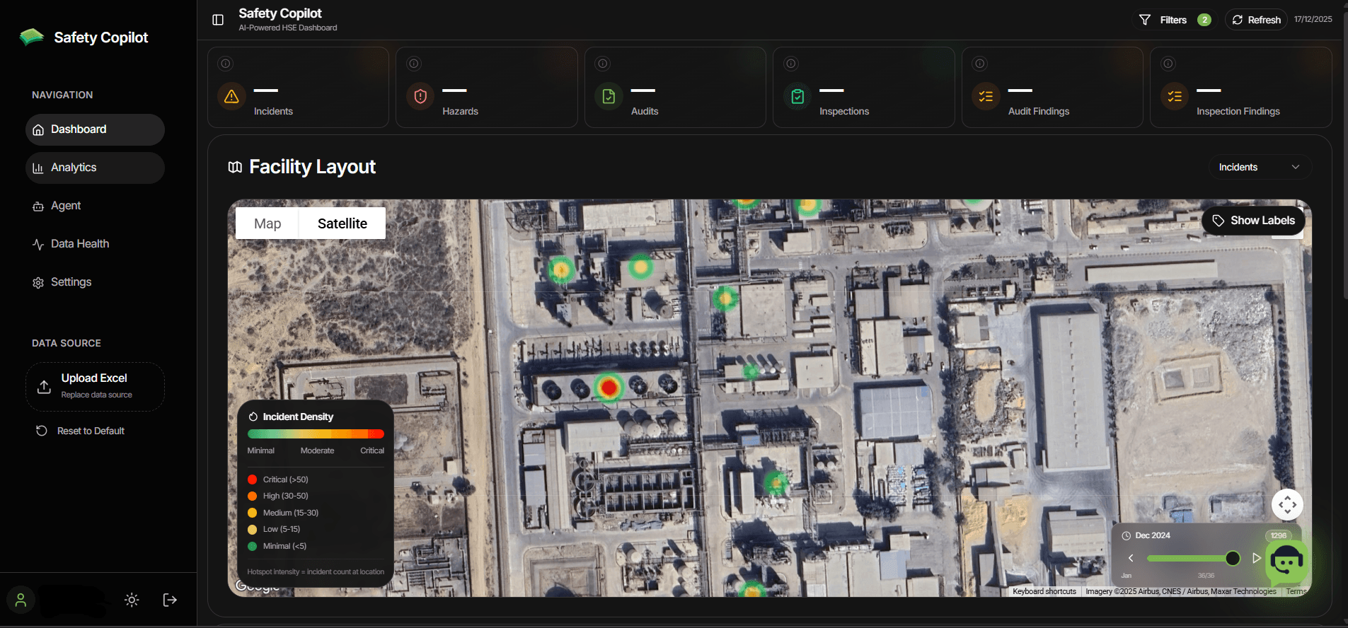 Safety Co-Pilot main view